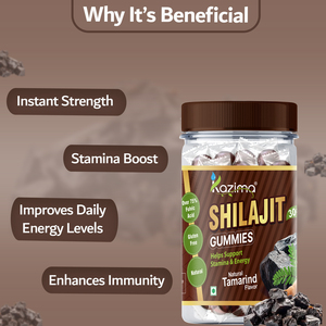 Manufacturer Direct Supply Pure Himalayan <b>Shilajit</b> Tamarind Flavour Gummies <b>Natural</b> Wellness Supplement OEM Bulk - Product Image 4