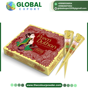 Traditional Herbal Henna <b>Mehndi</b> <b>Cones</b> 30g Premium Grade Ammonia-Free Ready Use Smooth Texture Deal for Festivals Wedding Cream - Product Image 3