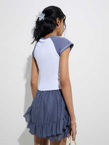 Verano 2025, camiseta de manga corta holgada de talla grande de algodón para mujer, bordado estampado, ligero, transpirable, servicio OEM/ODM BD - Product Image 2