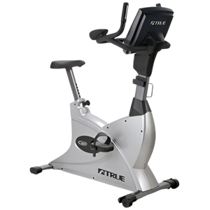 Vélo de fitness vertical remis à neuf avec écran LCD et transmission par courroie pour l'entraînement cardio d'endurance en cyclisme intérieur et le conditionnement physique à domicile - Product Image 1