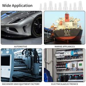 Connecteurs à sertir fermés en cuivre 22-16/16-14/12-10 Jauge Kit de capuchons à sertir nickelés pour utilisation automobile et industrielle - Product Image 6