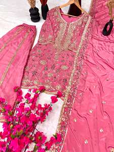 ชุดแต่งกายสำหรับงานปาร์ตี้ Salwar Kameez สำหรับใส่ออกงาน - Product Image 5