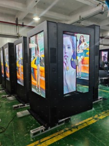 360spb 65-inch hai mặt dọc ngoài trời kỹ thuật số biển hiển thị không thấm nước với sét bảo vệ 10KV - Product Image 5