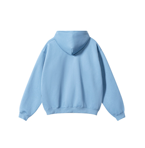 Sweats à capuche en coton épais de haute qualité pour hommes Logo personnalisé grande taille chaleur d'hiver sweats à capuche en polaire vierge personnalisés - Product Image 4