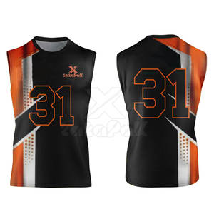 Tenue de sport légère et respirante en polyester, conçue pour la compétition d'équipe, uniforme 7v7 avec design flexible - Product Image 4