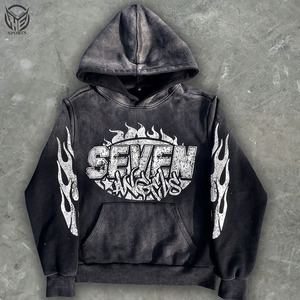 Sudaderas con capucha y sudaderas de talla grande para hombre Esenciales gráficos personalizados para invierno Conjunto personalizable OEM - Product Image 2