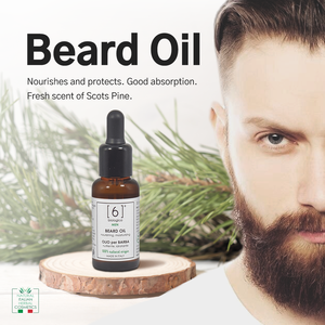 Huile à Barbe de Luxe Naturelle et Biologique - à Base de Plantes et Végane - Fabriquée en Italie - Différents Parfums Disponibles - Product Image 2