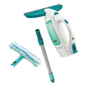Limpiador de Ventanas Eléctrico Blanco y Verde DRY & CLEAN Modelo 51003 - Product Image 1