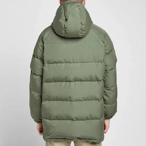 Chaqueta de Invierno para Hombre de Alta Calidad, Diseño Personalizado OEM, 250 g/m², 100 % Nailon, Impermeable, Cortavientos, Estilo Bomber, Tejido de Lona - Product Image 5