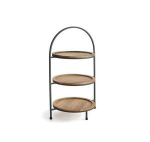 Base en bois gâteau support haut forme arrondie pour fête d'anniversaire intérieur décor à la maison pas cher vaisselle support gâteau support - Product Image 1