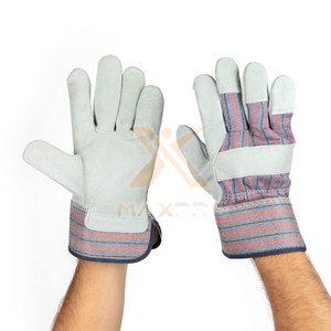 New Arrival Eco Friendly Leather Working <b>Gloves</b> with Safety Cuff Anti-Slip Fireproof Water-Proof Latest Style Hand Safety - Product Image 3