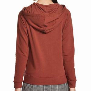 เสื้อฮู้ดลำลองสไตล์สตรีทแวร์สำหรับฤดูหนาว ทรงหลวม ระบายอากาศได้ดี เป็นมิตรกับสิ่งแวดล้อม แห้งเร็ว ผ้าถัก ซิป แฟชั่นสำหรับผู้หญิง - Product Image 2