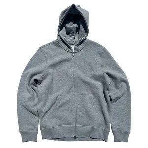 เสื้อฮู้ดมีซิปสำหรับผู้ชายแบบมีฮู้ดสำหรับผู้ชายเสื้อฮู้ดแบบมีซิปสไตล์ใหม่น้ำหนักเบาผลิตตามสั่ง - Product Image 1