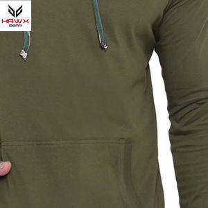 Fabricant pakistanais hommes sweats à capuche légers bas quantité minimale de commande hommes sweats à capuche couleur unie hommes sweats à capuche - Product Image 6