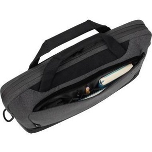 Sac pour ordinateur portable Targus Cypress, promotionnel, en plastique gris, dimensions extérieures 38 x 32,5 x 4 cm (L x H x P) - Product Image 4