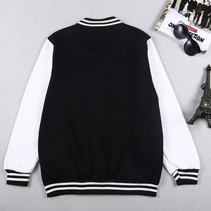 Veste polaire d'hiver décontractée à capuche unisexe DIY Vêtements Logo de marque personnalisé Photo avant Noir Blanc Survêtement Mode Propre Design - Product Image 4