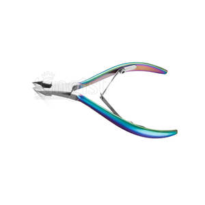 Pince à cuticules Salon Finish pour le nettoyage et le façonnage professionnel des ongles, pince à cuticules au toucher doux - Product Image 5