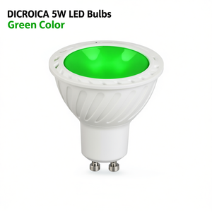 Ampoules LED DICROICA 5W Couleur verte - Product Image 2