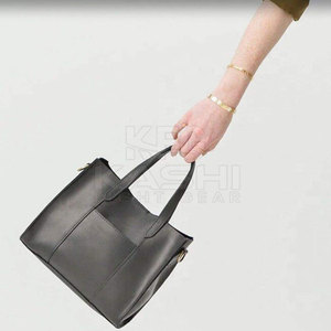 Bolso de Cuero Suave de Gran Capacidad, Clásico y Moderno, para Mujer, Tipo Tote, Bandolera, con Cierre de Cremallera, para el Trabajo, Viajes y Uso Diario - Product Image 5