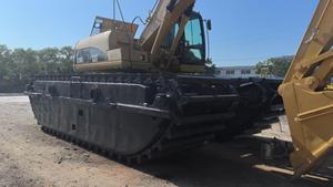 รถขุดสะเทินน้ำสะเทินบก Caterpillar Cat 320C มือสอง พร้อมบ่อเลื่อนขนาดใหญ่ - Product Image 4