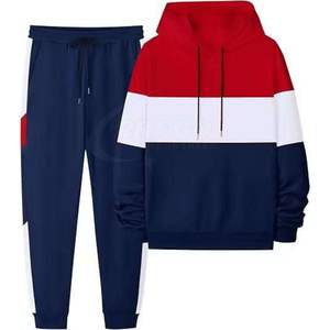 Nouveau survêtement de sport d'hiver pour homme, design personnalisé, survêtement élégant pour jogging avec haut et bas imprimés, dernier style de survêtement pour l'hiver - Product Image 4