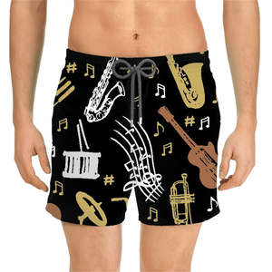 Traje de Baño para Hombre, Ligero, de Secado Rápido, con Cintura Elástica, Ajuste Cómodo para Lago, Mar, Viajes, Uso en Verano - Product Image 5