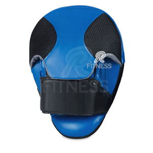 Pads de frappe en cuir PU pour l'entraînement de boxe et de kickboxing, mitaines de frappe légères pour MMA, karaté et arts martiaux. - Product Image 5