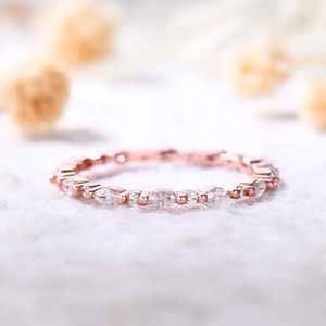 แหวนเพชรหรูหราดีไซน์ใหม่แหวนทองคำแท้พร้อมแหวนเพชรแท้ - Product Image 2