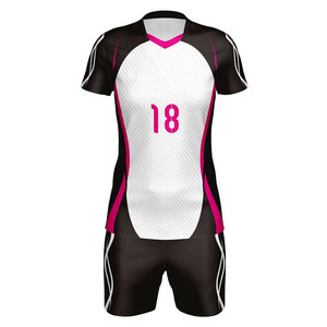Uniformes de Voleibol de Diseño Único y Alta Calidad para Hombres y Mujeres, Ropa Deportiva para Equipos, Camiseta y Pantalones Cortos de Voleibol - Product Image 1