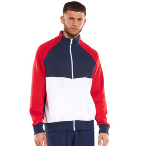 ชุดวิ่งออกกำลังกายมีฮู้ดสำหรับผู้ชายชุดออกกำลังกายแบบมีซิป - Product Image 6