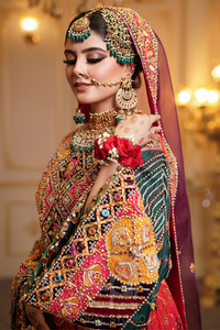 Conjunto de Vestido Maxi de Moda con Estampado Vintage Afgano de Gasa de Seda Transpirable para Mujer - Product Image 5