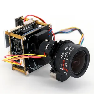 Kamera keamanan IP fokus otomatis 4K 8MP Starvis 2 IMX678 Hi3516AV300 3.6-11mm lensa Zoom bermotor modul kamera jaringan OpenIPC