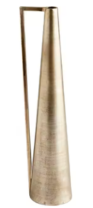 Grand Vases à tige modernes SS Table objets décoratifs Design Antique intérieur décor de mariage décoration de la maison Vase en métal moderne - Product Image 5