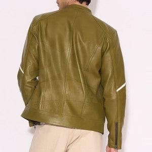 Chaqueta Casual de Invierno para Hombre, Servicio OEM, Transpirable, de Cuero Ligero, con Cuello Alto, Personalizable - Product Image 2