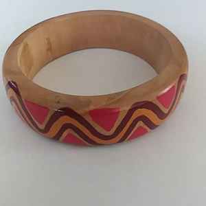 Exquisite Handcrafted Wood & Brass Bangle <b>Set</b> for Traditional Occasions Latest Unique Product Supplier From India. - Product Image 3