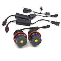 Ampoules LED TCYATO pour voitures, anneaux lumineux LED Angel Eyes, ampoules LED Canbus, phares LED pour voitures