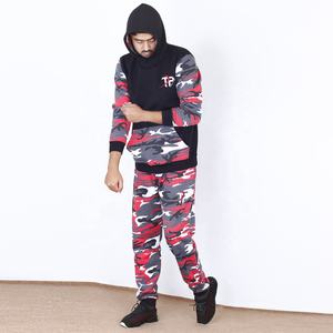 Vente en gros Ensemble de pulls à capuche pour hommes Vêtements de sport décontractés Joggers coupe-vent personnalisés Pantalon de survêtement - Product Image 2