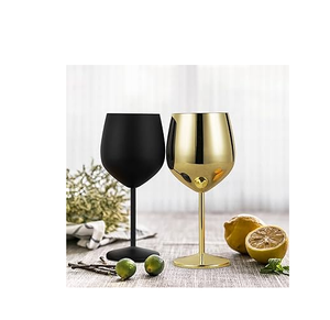 Copa de vino de metal, copa de vino exigente personalizada, disponible a un precio competitivo, superventas - Product Image 3