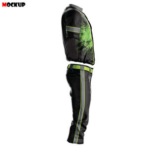 Uniforme d'équipe de baseball personnalisé en gros, uniforme de baseball pour hommes, jeunes et enfants, ensemble d'uniformes de baseball de couleur verte, vêtements de sport de haute qualité - Product Image 4