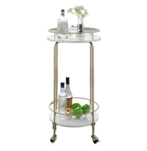 Accueil Hôtel Bureau Utilisation au prix de gros et pas cher de l'Inde Élégant Trendy Modern Maintenance SS 2 Tier Service trolley -I H C - Product Image 2