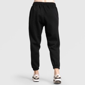 Pantalones Deportivos Negros Transpirables Achievers, Cintura Media, Estilo Harem, Casual - Product Image 2