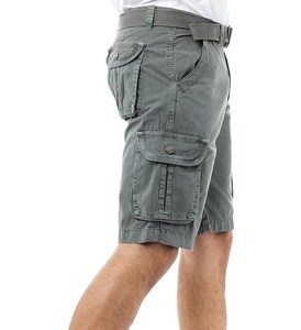Short cargo classique d'été en coton pour hommes en stock en gros avec tissu 100% coton respirant à séchage rapide vêtements de sport de plein air - Product Image 4