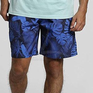 Custom Logo Design Men Sublimation Shorts <b>Elastic</b> Waist Mid Casual Solid Quick Dry High Quality Best Selling - Product Image 5