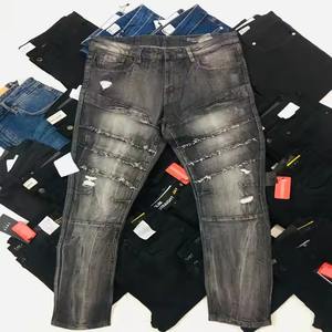 Jeans en denim décontracté pour homme et femme, coupe droite, lavage délavé, coton, Bangladesh, délai de livraison d'échantillon de 7 jours, prix super bas, vêtements - Product Image 5