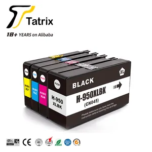 Tatrix 950XL 951XL 950 951 XL Cartuchos 950xl Compatible Printer Ink Cartridge For HP Officejet Pro 251dw 8620 8630 8615 8625