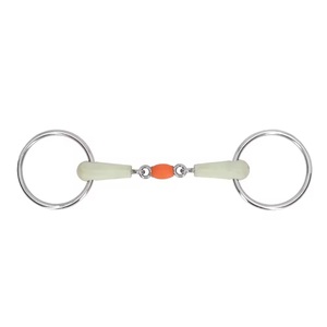 Brocas de acero inoxidable de alta calidad para montar a caballo, brocas de anillo sueltas para boca de caballo a la venta - Product Image 1