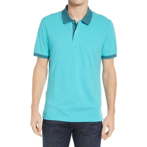 Haute qualité hommes coupe régulière à manches courtes Polo T-Shirts hommes mèche à séchage rapide Golf Polo chemise hommes mode Polo T-Shirts 2026 - Product Image 4