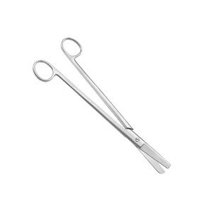 Tijeras de Cefalotomía Rectas Dubois de Acero Inoxidable, Reutilizables, Corte Preciso y Controlado, Instrumento Quirúrgico Obstétrico para - Product Image 1