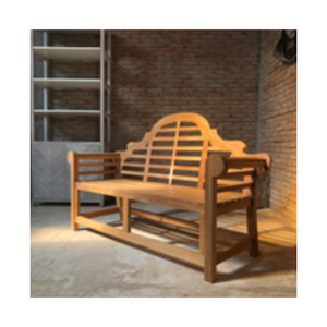 Venta de Fábrica: Bancos de Madera de Teca con Diseño Marlboro para Exteriores, Bancos Resistentes y de Calidad, Asientos para Parques, Sillas para Jardín - Product Image 4
