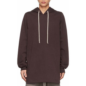 Venta al por mayor de peso pesado de algodón orgánico Jersey hombres sudaderas con capucha Logotipo de impresión personalizada XS 6XL liso teñido sudadera Digital 2025 personalizado - Product Image 2